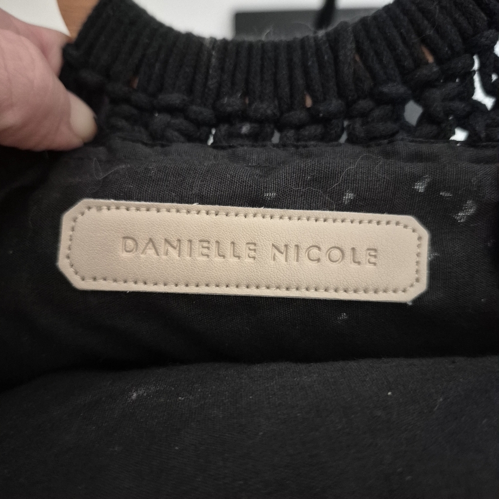 Black Fringe Women Bag By Danielle Nicole - image 3